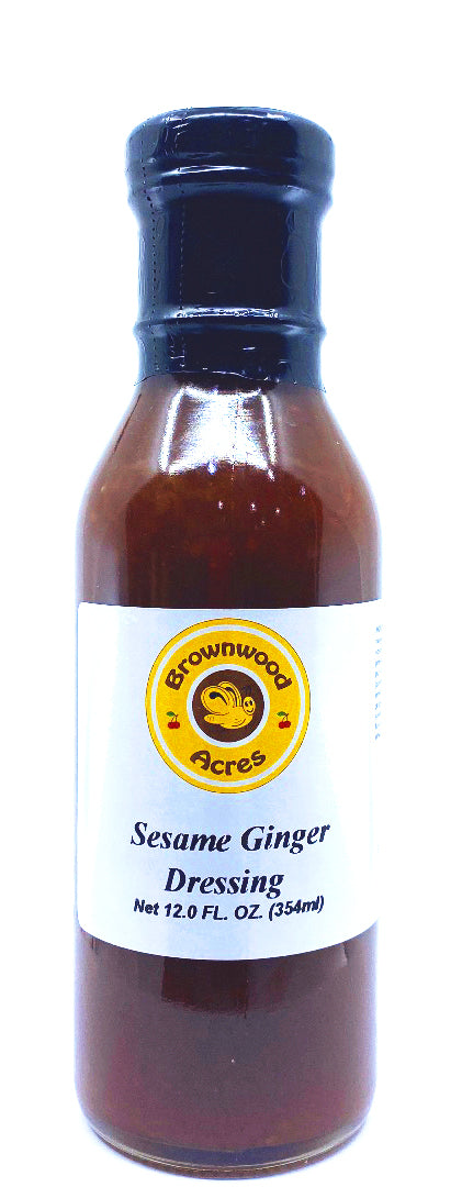 Sesame Ginger Dressing (Marinade) – Brownwood Acres Sesame Ginger Dressing (Marinade) – Brownwood Acres