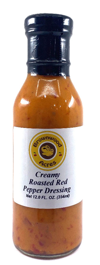 Creamy Roasted Red Pepper Dressing – Brownwood Acres