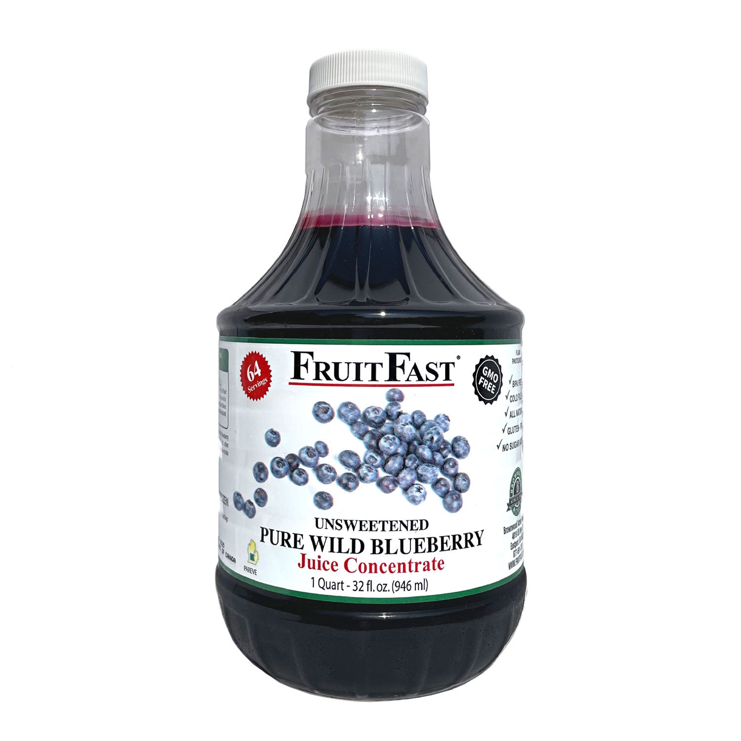 Wild Blueberry Juice Concentrate (32 oz) – Brownwood Acres